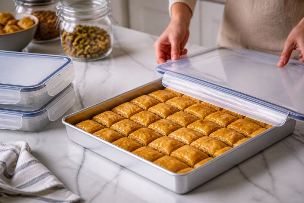 How to Store Baklava for Maximum Crunch