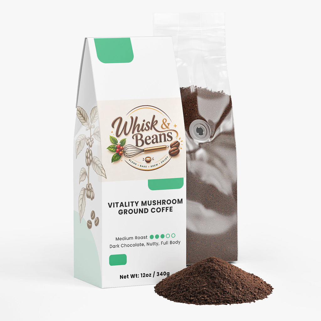 Vitality Mushroom Coffee (Medium Roast)