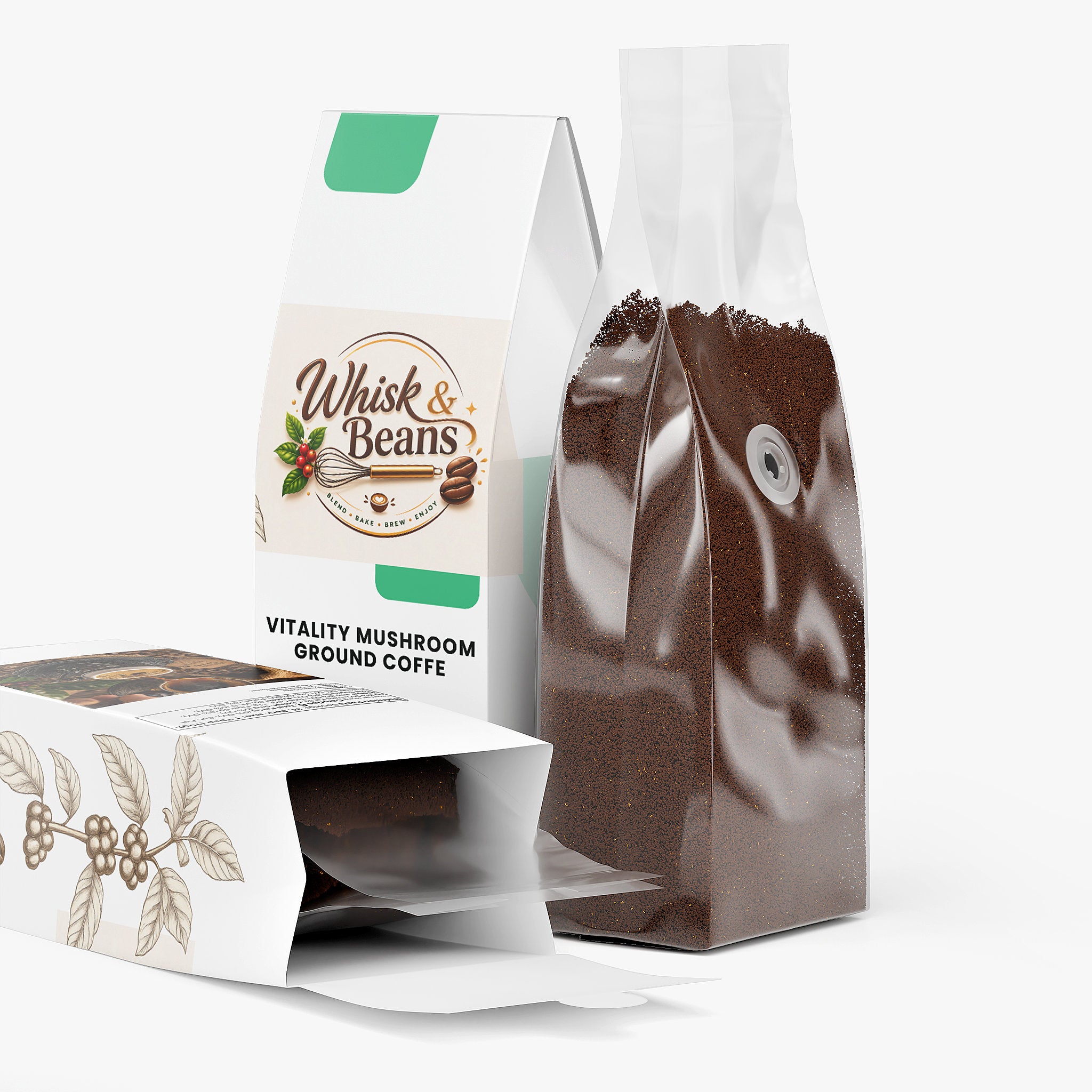 Vitality Mushroom Coffee (Medium Roast)