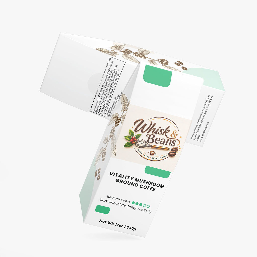 Vitality Mushroom Coffee (Medium Roast)