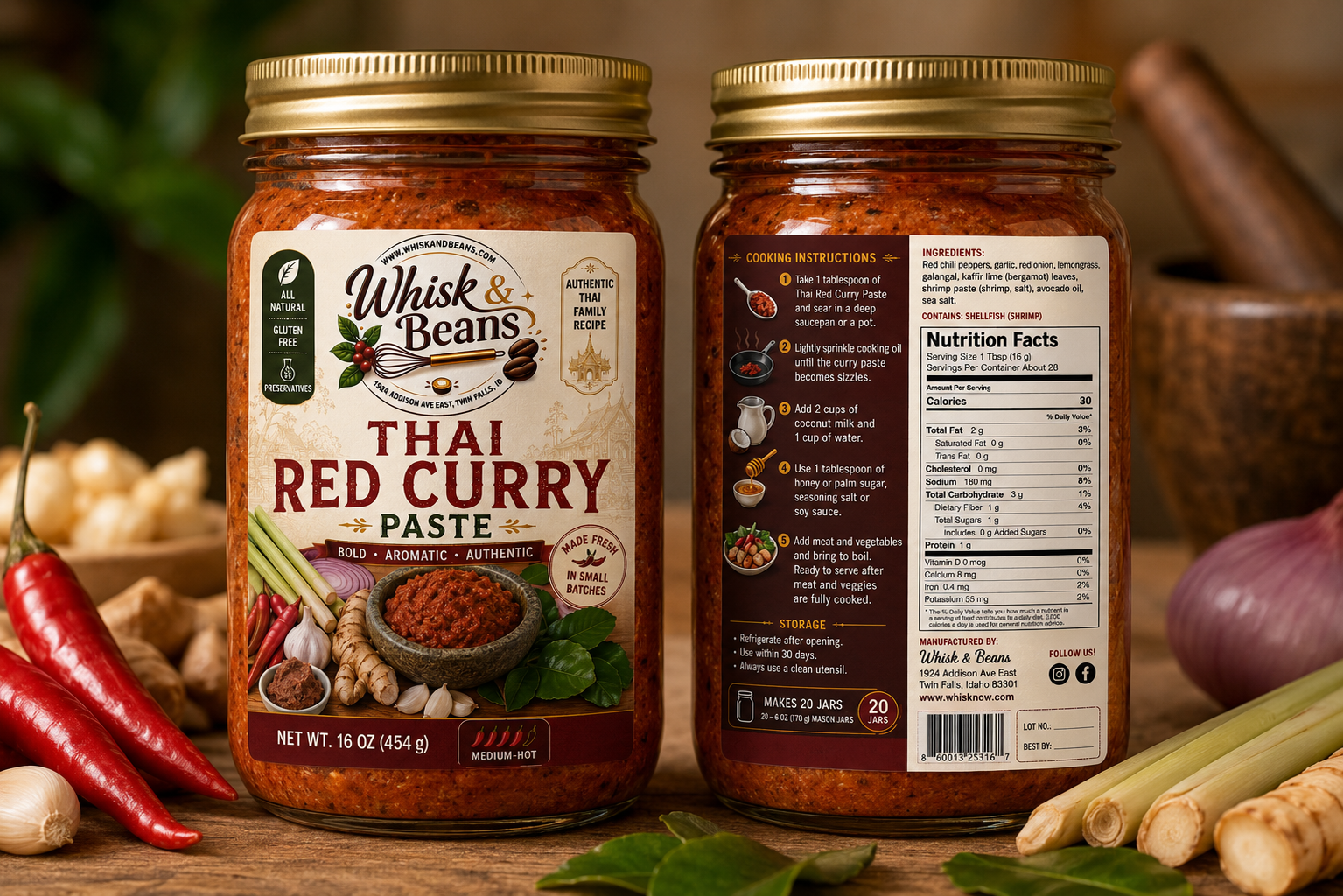 Thai Red Curry Paste