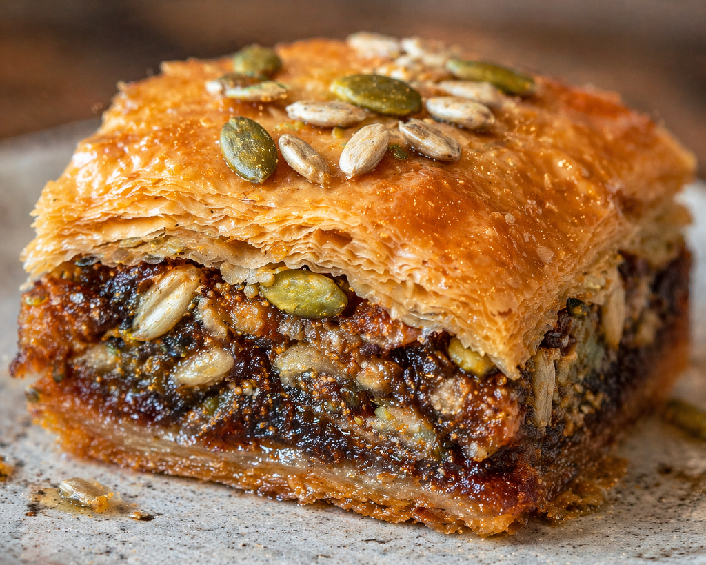 Nuts-free Backlava