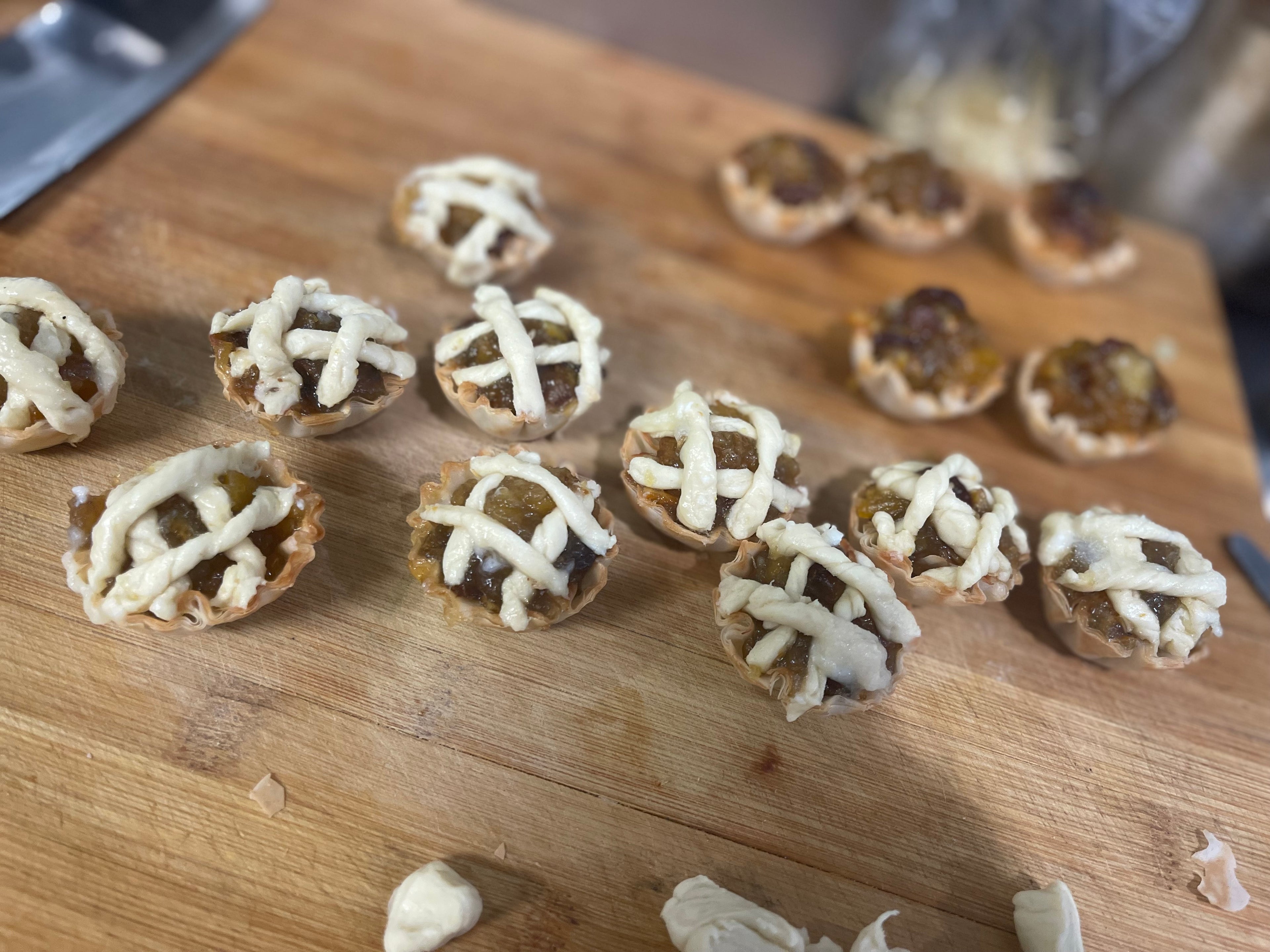 Tropical Baklava Tarts