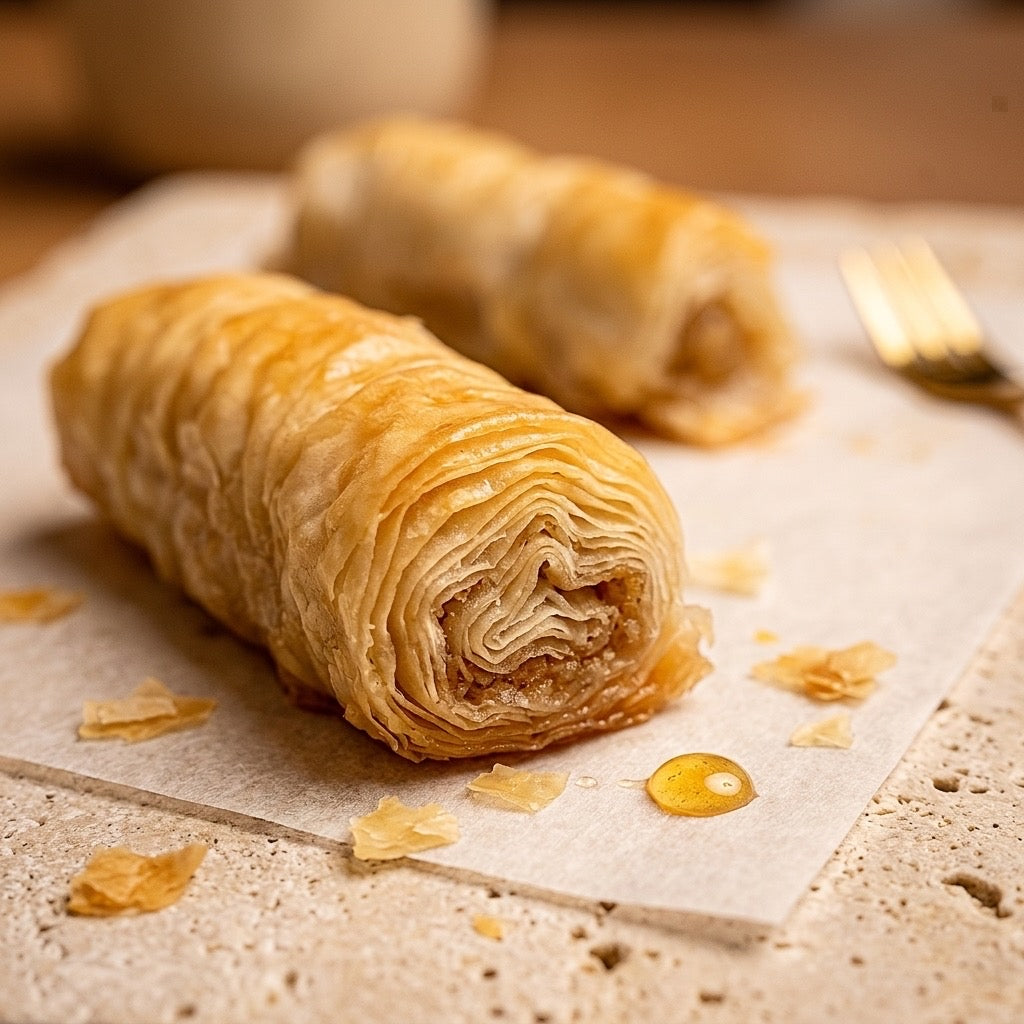 Turkish Baklava Rolls