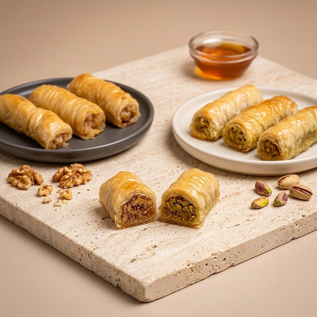 Turkish Baklava Rolls